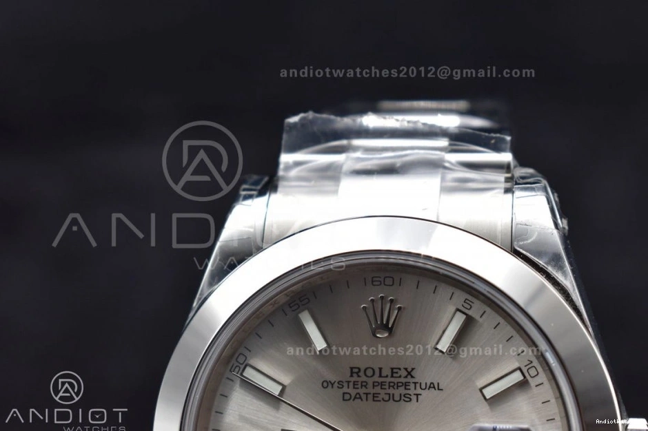 904L 126330 593 VS Best DateJust 41 Silver Snug Oyster Edition VSF Bracelet SS 1:1 on Dial 0316